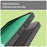 For Samsung Galaxy S24 FE Case Skin Touch Matte Anti Drop TPU PC Phone Back Cover - Black - 4