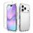 For iPhone 18 Pro / 17 Pro Case PC + TPU Gradient Color Mobile Phone Cover - Transparent - 1