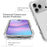 For iPhone 18 Pro / 17 Pro Case PC + TPU Gradient Color Mobile Phone Cover - Transparent - 2