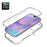 For iPhone 18 Pro / 17 Pro Case PC + TPU Gradient Color Mobile Phone Cover - Transparent - 4