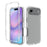 For iPhone Air Case PC + TPU Gradient Color Mobile Phone Cover - Transparent - 1