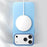 For iPhone 17 Pro Max Magnetic Case Plant-based Fiber + PC Phone Cover with Metal Lens Frame - Blue - 5