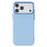 For iPhone 17 Pro Magnetic Case Plant-based Fiber + PC Phone Cover with Metal Lens Frame - Blue - 1