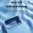 For iPhone 17 Pro Magnetic Case Plant-based Fiber + PC Phone Cover with Metal Lens Frame - Blue - 7