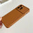 YCADEN For iPhone 13 Pro Case Precision Cutout TPU Protective Phone Cover - Brown - 5
