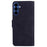 For Samsung Galaxy S26 Case Solid Color Leather Wallet Phone Cover - Black - 7