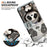 For Samsung Galaxy S26 Wallet Case Pattern Printing Leather Stand Phone Cover with Strap - Panda - 6