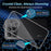 For Xiaomi 15T Pro Clear TPU Anti-Scratch Phone Case + 2.5D Arc Edge Screen Protector - 2