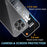 For Xiaomi 15T Pro Clear TPU Anti-Scratch Phone Case + 2.5D Arc Edge Screen Protector - 3