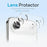 NORTHJO 5 in 1 Set for iPhone Air Magnetic Case PC + TPU Phone Cover with 2 Front Screen Protector + 2 Lens Film - 4