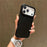 For iPhone 18 Pro Max / 17 Pro Max Case Black Lens Frame Metal Paint Finish PC + TPU Phone Back Cover - Black - 1