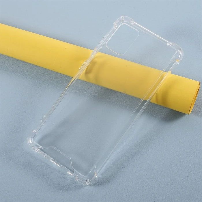 For Samsung Galaxy A51 5G SM-A516 Case Reinforced Corners Acrylic + TPU Clear Phone Cover - 3
