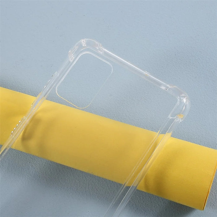 For Samsung Galaxy A51 5G SM-A516 Case Reinforced Corners Acrylic + TPU Clear Phone Cover - 4