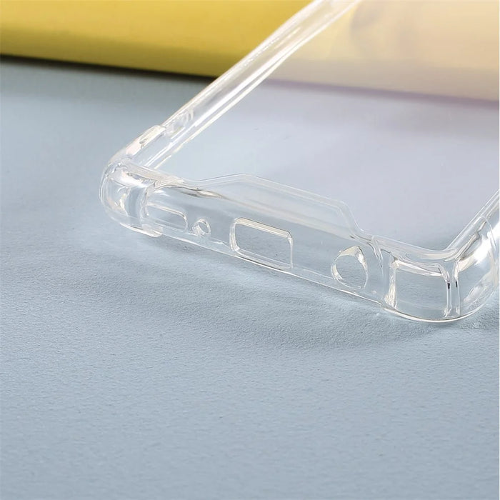 For Samsung Galaxy A51 5G SM-A516 Case Reinforced Corners Acrylic + TPU Clear Phone Cover - 5