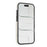 For iPhone Air Case Zipper RFID Blocking Retro Leather + TPU Phone Cover with Kickstand - White - 3