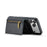 DG.MING M5 Series For iPhone 18 Pro Max / 17 Pro Max Case Detachable Magnetic Leather Phone Cover with Card Slots - Black - 4
