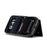 DG.MING M5 Series For iPhone 18 Pro Max / 17 Pro Max Case Detachable Magnetic Leather Phone Cover with Card Slots - Black - 5