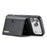 DG.MING M6 Series For iPhone 18 Pro / 17 Pro Case Magnetic Wallet PU + PC + TPU Phone Cover - Black - 4