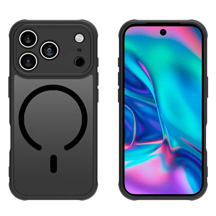 For iPhone 17 Pro Max Case Compatible with MagSafe Skin-Touch PC + TPU Matte Back Cover - 3