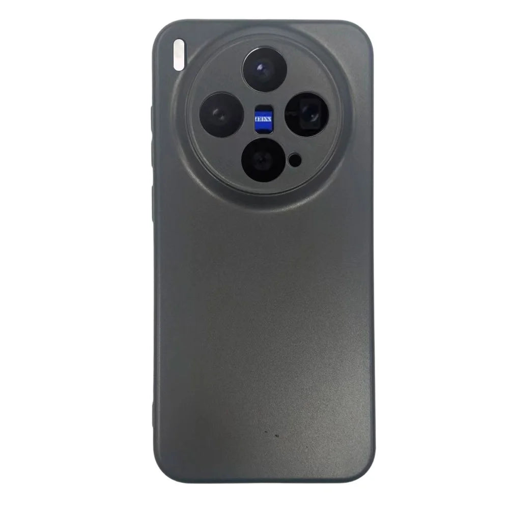 25Pcs For vivo X300 5G Case 1.2mm TPU Matte Phone Cover - Black - 1