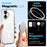 NORTHJO For iPhone 17 Magnetic Case PC + TPU Phone Cover Set with Front Screen Protector + Lens Film - 2