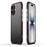 For iPhone 17 Bumper Case No-Back Phone Frame Cover with Lens Protection - Black / Red - 1
