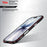 For iPhone 17 Bumper Case No-Back Phone Frame Cover with Lens Protection - Black / Red - 6