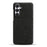 For Samsung Galaxy S25 FE Phone Case Cloth Texture Anti-Scratch Protective PC Back Cover - Black - 3