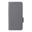 For Samsung Galaxy S26 Case Litchi Texture Wallet Leather Phone Cover with Wrist Strap - Grey - 7