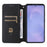 For Samsung Galaxy S26 Case Wallet Rhombus Imprinted Leather Phone Cover - Black - 2
