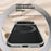 For iPhone 17 Pro Max Magnetic Case with Rotating Kickstand Leather + PC + TPU Electroplating Phone Cover - Orange - 5