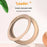 For iPhone Air Magnetic Case with Rotating Kickstand Leather + PC + TPU Electroplating Phone Cover - Orange - 3