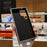 For Samsung Galaxy S24 Ultra Case with Hidden Kickstand Leather + PC + TPU Matte Electroplated Phone Cover - Black - 3