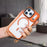 For iPhone 17 Pro Max Case Compatible with MagSafe PC TPU Phone Cover with Adjustable Lanyard / Camera Frame Kickstand - Orange - 2