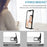 For iPhone 17 Case Camera Slider PC + TPU Phone Cover with Kickstand - White - 4