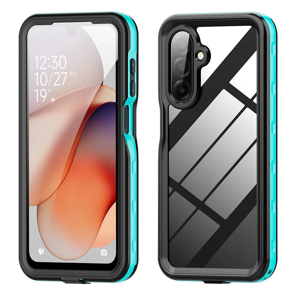 REDPEPPER For Samsung Galaxy A17 5G / A17 4G Case IP68 Waterproof PC + TPU Phone Cover - Blue - 1