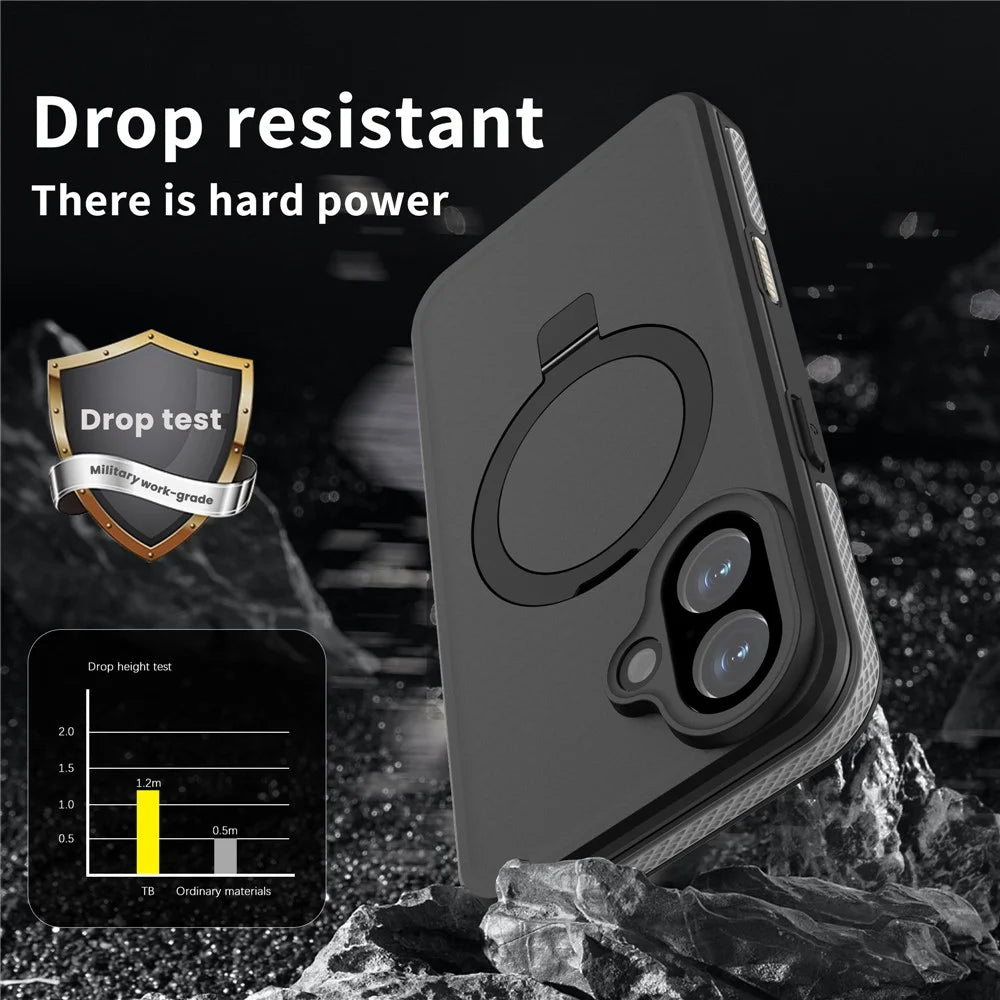 REDPEPPER For iPhone 17 IP68 Waterproof Case Compatible with MagSafe Kickstand Phone Back Cover - 6