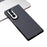 For Samsung Galaxy Z Fold4 5G Magnetic Case Carbon Fiber Texture PC Phone Cover with Tempered Glass Film - Black - 1