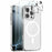 NORTHJO 5 in 1 Set for iPhone 16 Pro Max Magnetic Case PC + TPU Phone Cover with 2 Front Screen Protector + 2 Lens Film - 1