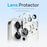 NORTHJO 5 in 1 Set for iPhone 16 Pro Max Magnetic Case PC + TPU Phone Cover with 2 Front Screen Protector + 2 Lens Film - 4