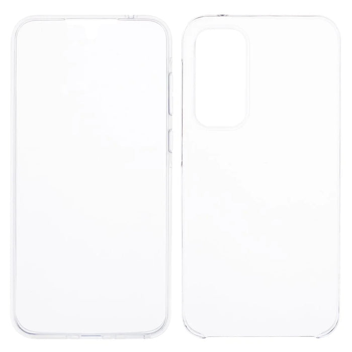 For Samsung Galaxy A26 5G Phone Case TPU Frame Clear Acrylic Back Cover with PET Film - 2