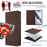 For iPhone Air Case RINACASIS RC23 RFID Blocking Wallet Stand PU Leather Phone Cover - Brown - 6