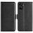 For OnePlus Ace 5 Racing 5G Case Calf Texture Leather Wallet Phone Cover - Black - 1