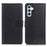 For Samsung Galaxy S26 Wallet Case PU Leather Phone Cover Litchi Texture - Black - 1