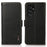 KHAZNEH for Samsung Galaxy S26 Ultra Phone Case Genuine Cow Leather Cover RFID Blocking - Black - 1