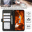 For Samsung Galaxy S26 Ultra Case RFID Blocking Flip Leather Phone Cover - Black - 6