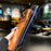 For iPhone 17 Pro Case Compatible with MagSafe Ultra Thin Clear PC Phone Back Cover - Orange - 7