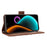 For Blackview Color 6 Leather Case Phone Wallet Cover with Multiple Card Slots - Brown - 3