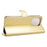 For Blackview Color 6 PU Leather Case with Strap Crazy Horse Texture Phone Wallet Cover - Gold - 3