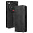 For ZTE nubia Focus 2 5G Leather Case Wallet Stand Retro Texture Phone Cover - Black - 1